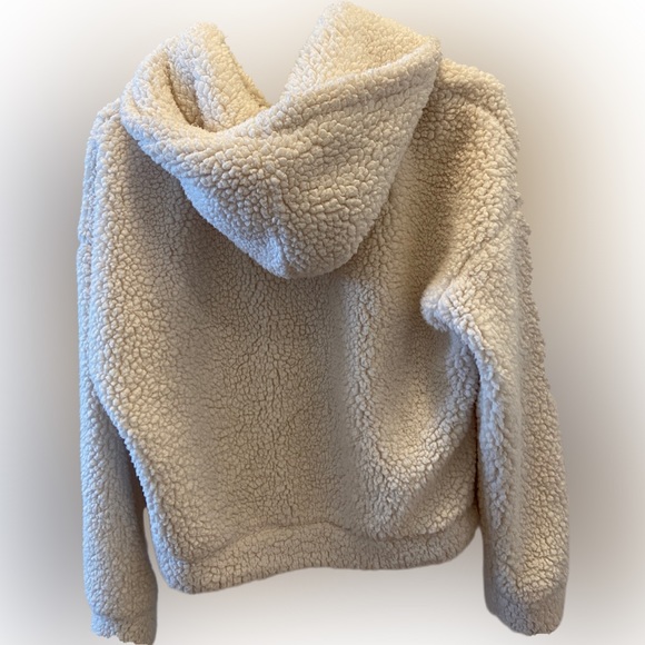 Ripzone Teddy Pullover Jacket white - Picture 2 of 2